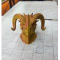 Noble Design Gold–Red Dragon Statue Gift Fantastic Decor Noble Design Gold–Red Dragon Statue Gift Fantastic Decor