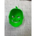 Green Horror Themed Mask Halloween Decor Green Horror Themed Mask Halloween Decor