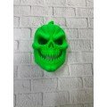Green Horror Themed Mask Halloween Decor Green Horror Themed Mask Halloween Decor