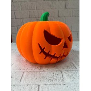 23×15 cm Horror Themed Pumpkin Figurine Decorative Home Office Ornament