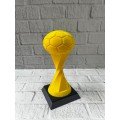 Bulk Trophy Yellow 21cm Decorative Award Design Trinket