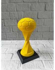 Bulk Trophy Yellow 21cm Decorative Award Design Trinket