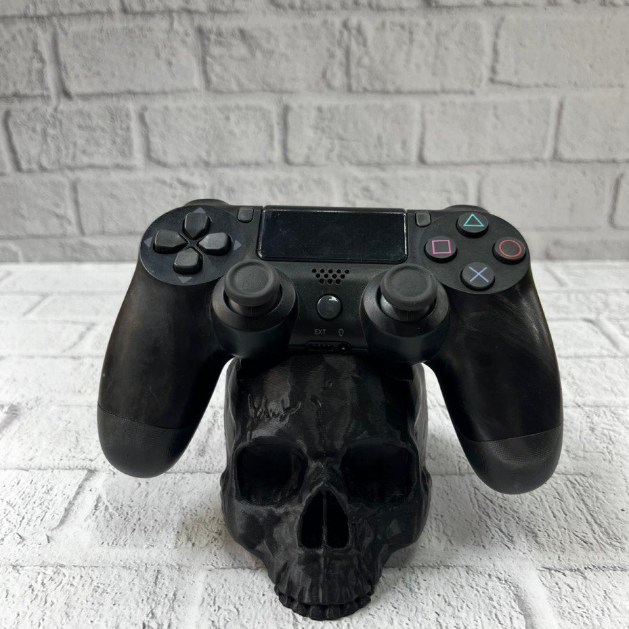 PlayStation compatible skull joystick stand decorative holder