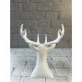 Decorative White Deer Figurine Living Room and Shelf Decor Decorative White Deer Figurine Living Room and Shelf Decor
