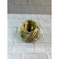 Gold Hoodie Pen Holder 10x10 cm Desktop Organizer