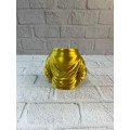 Gold Hoodie Pen Holder 10x10 cm Desktop Organizer