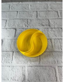 Yellow Snack Bowl Set 4 Pieces 3x12 cm