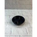Black Snack Bowl Set 4 Pieces 3x12 cm