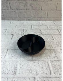 Black Snack Bowl Set 4 Pieces 3x12 cm