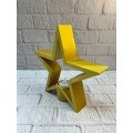 Star Shaped Yellow Candle Holder Dim Light Home Accessory Star Shaped Yellow Candle Holder Dim Light Home Accessory