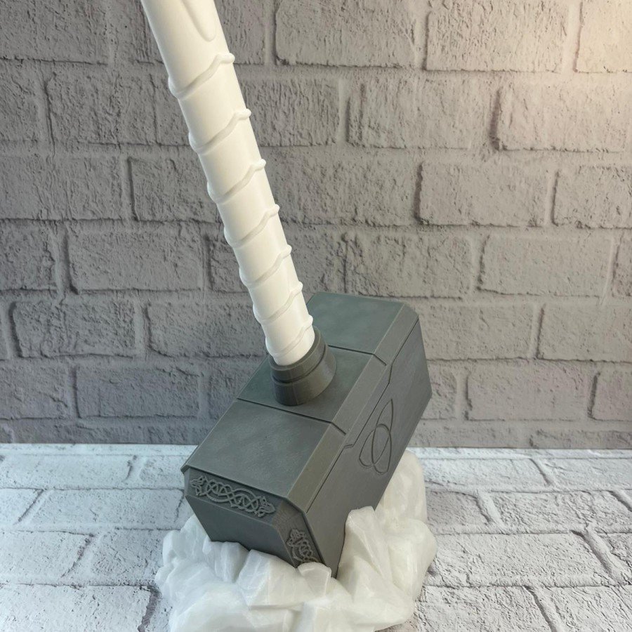 Thor s Hammer Decorative Ornament Powerful and Iconic Design 20x34 cm