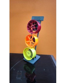 Triple Rim Decorative Accessory Colorful Modern Living Room Decor