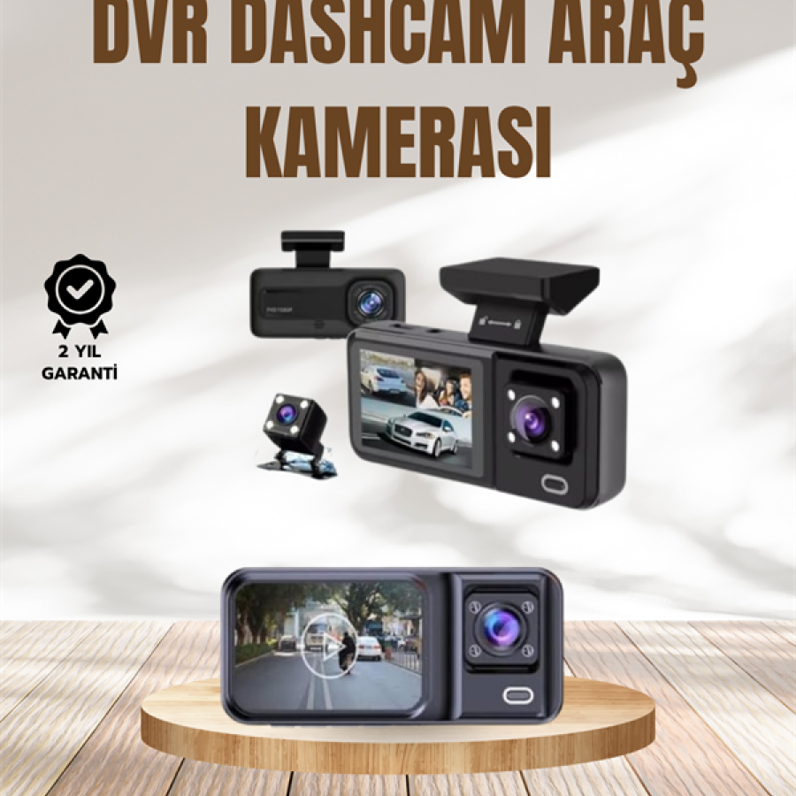 Wi-Fi Supported Car Camera: 2.7” Screen, 128GB Support and IR Night Vision