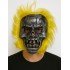 Wild Skull - Metal Skull Blonde Hair Skeleton Mask