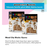 Wood City Blocks Wooden City Blocks (Beech Wood)
