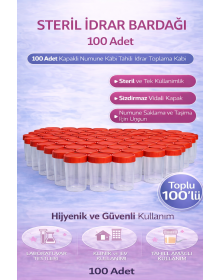 Sterile Urine Container Capacity Sample Collection Container 100 Pieces