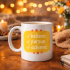 Believe Pursue Achieve Written Porcelain Mug MODEL 124 – Motivating Design, Inspiring Coffee & Tea Cup, Special Gift