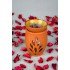 Flower of Life Handmade Pottery Censer Incense Burner