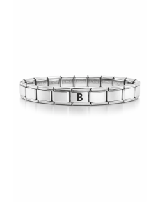 Personalized Letter B Steel Bracelet – Stainless Steel Italian Model Letter Bracelet Personalized Letter B Steel Bracelet – Stainless Steel Italian Model Letter Bracelet