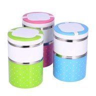Food Thermos 2-Package Bowl with Handles - Hiper 2-Layer Food Thermos