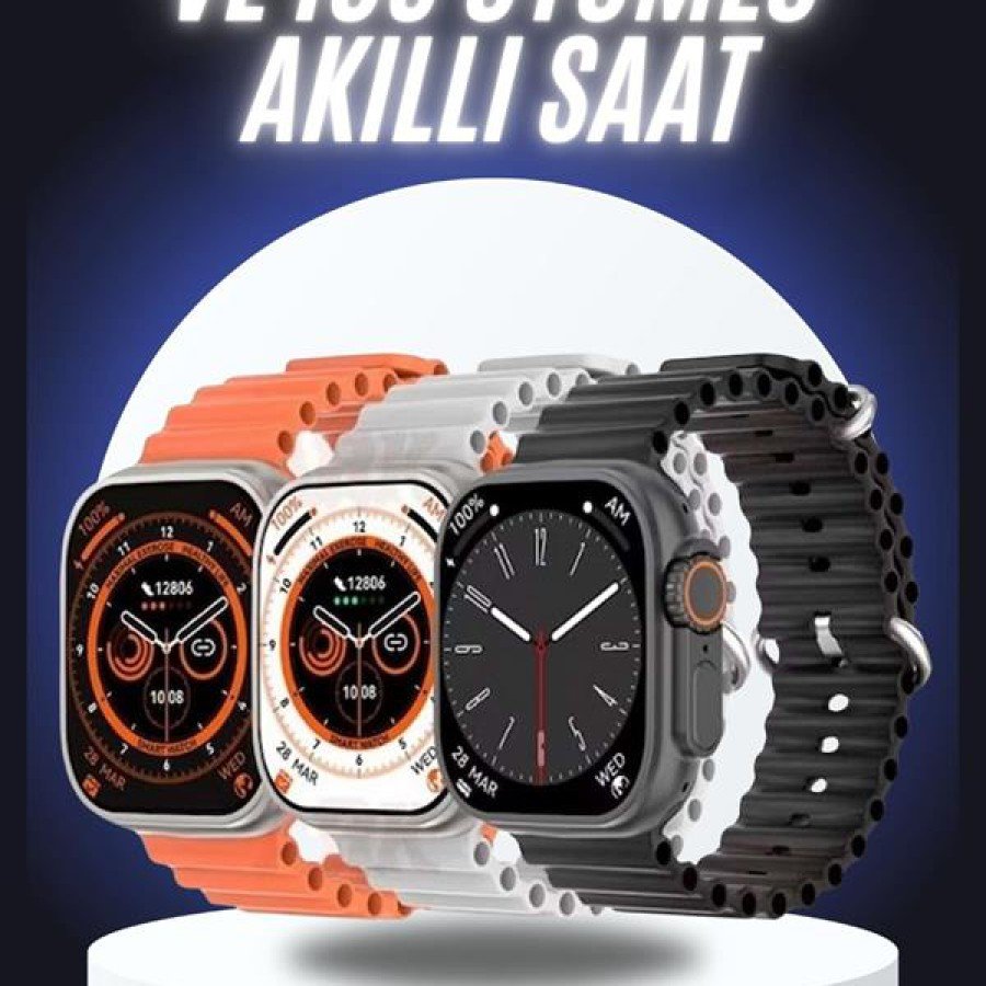 New Generation Smart Watch Versatile Vibrating 49 MM Android and IOS Compatible