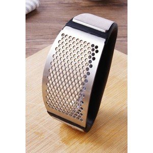 New Garlic Crusher Stainless Steel Garlic Press