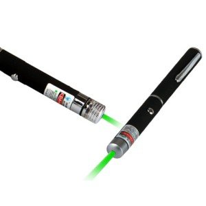 Green Laser Pointer 100 mW 15 Km Effective (5 Heads)