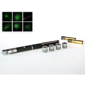 Green Laser Pointer 100 mW 15 Km Effective (5 Heads) Green Laser Pointer 100 mW 15 Km Effective (5 Heads)