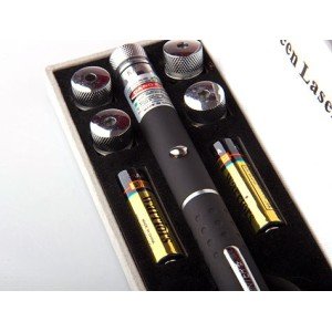 Green Laser Pointer 50 mW 15 Km Effective (5 Heads)