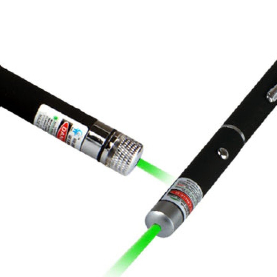 Green Laser Pointer 50 mW 15 Km Effective (5 Heads)