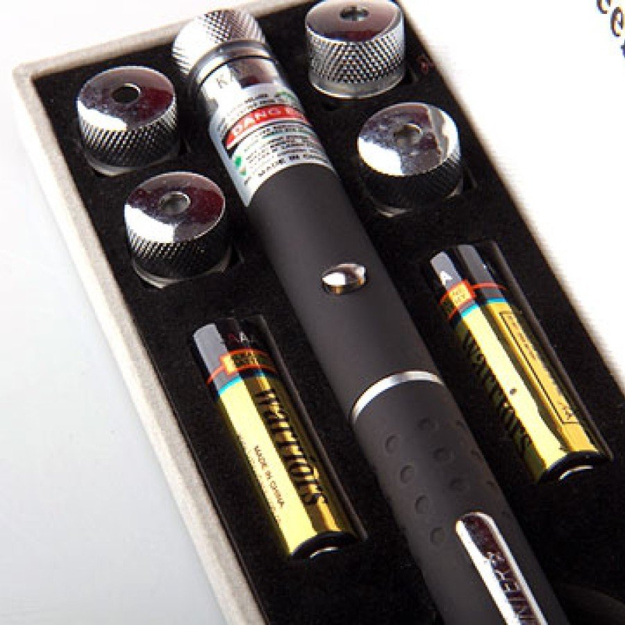 Green Laser Pointer 8000 mW 5 Heads