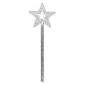 Star Model Fairy Wand Angel Wand Princess Wand Metallized Silver Color