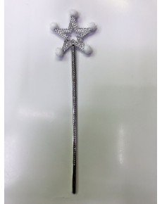 Star Fairy Wand Magic Wand with White Pompom