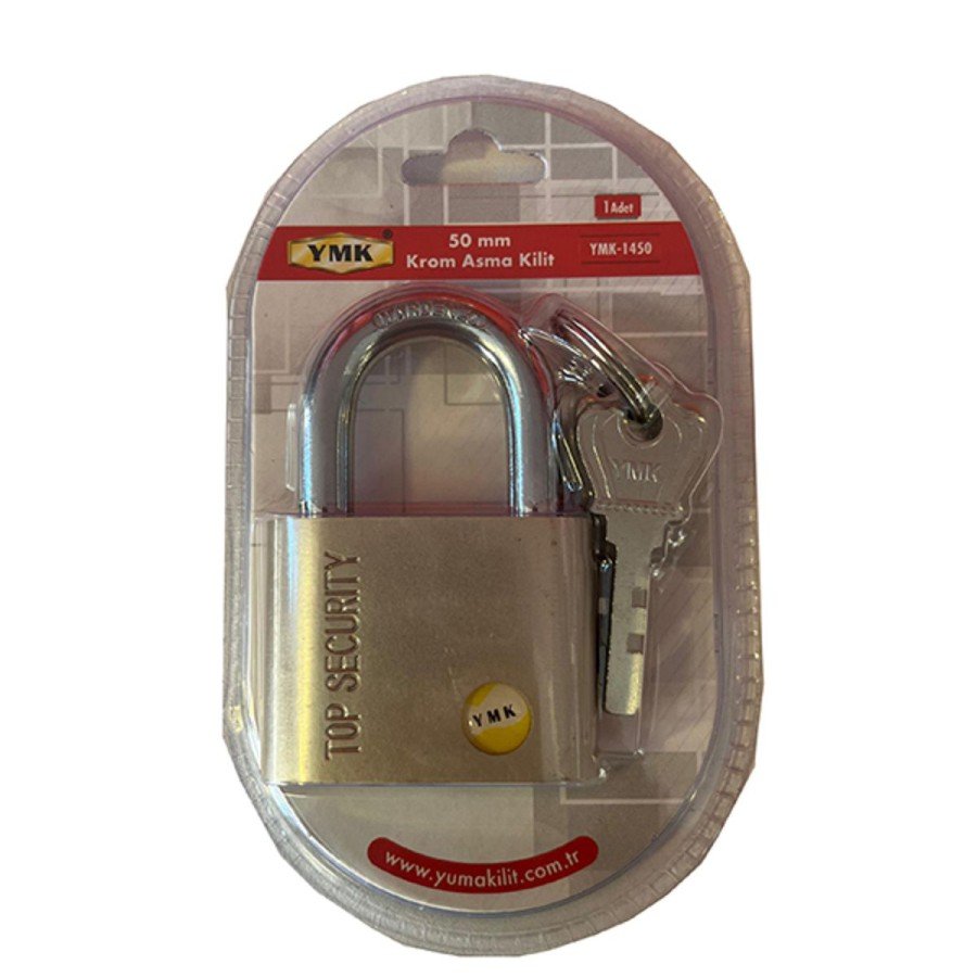 Ymk Chrome Padlock 50MM Ymk Chrome Padlock 50MM