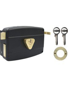 Yuma YM-600 Lock Yuma Circulated Lock Oval Unlocked Black