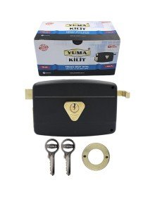 Yuma YM-600 Lock Yuma Circulated Lock Oval Unlocked Black