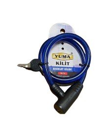 Yuma YM-733 Blue 65 cm Bicycle Lock