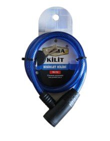 Yuma YM-733 Blue 65 cm Bicycle Lock