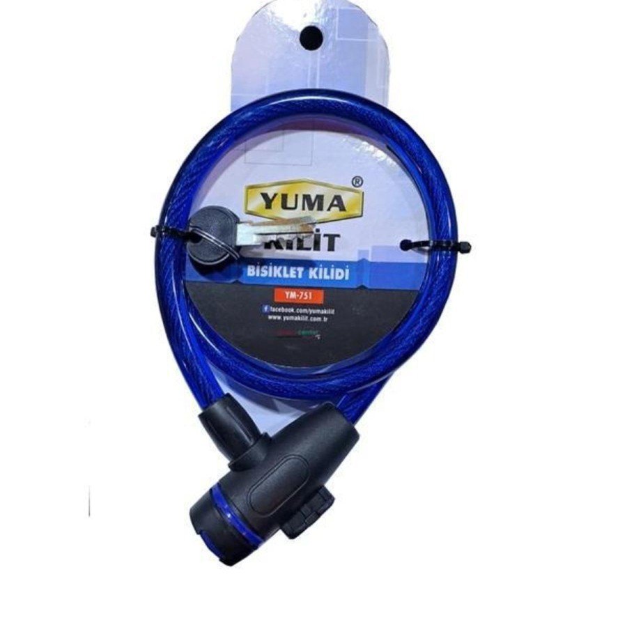 Yuma YM-751 80 Cm 12 Mm Bicycle Lock Yuma YM-751 80 Cm 12 Mm Bicycle Lock