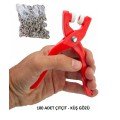 Round Ring Eyelet Pliers 9.5 Mm - Baby Clothes Snap Fastener Mounting Set 100 Pieces