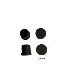 Round Pipe Profile Inner Plug 28 mm 4 Pieces
