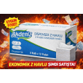 Akdeniz Dispenser Z Towel 2 Layer 12 Pack | 100 Cellulose | Economical Z-Fold Paper Towel