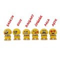Bouncy Heads Cute Head Shaking Emoji Crazy Heads