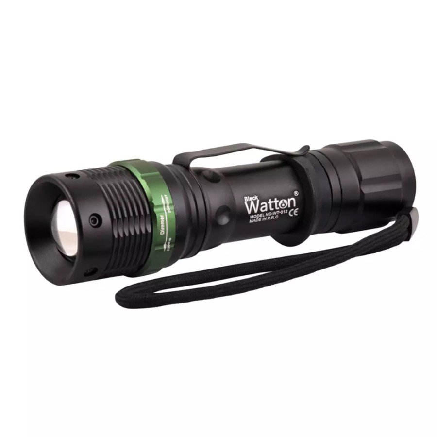Zoom Auto Rechargeable Flashlight Watton Wt-012