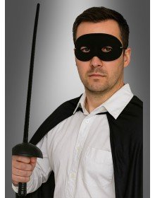 Zorro Costume Plastic Accessory Set – Mask and Sword (67 cm)